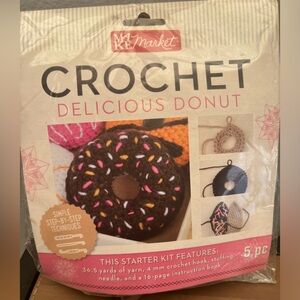DIY crochet donut kit for beginners!